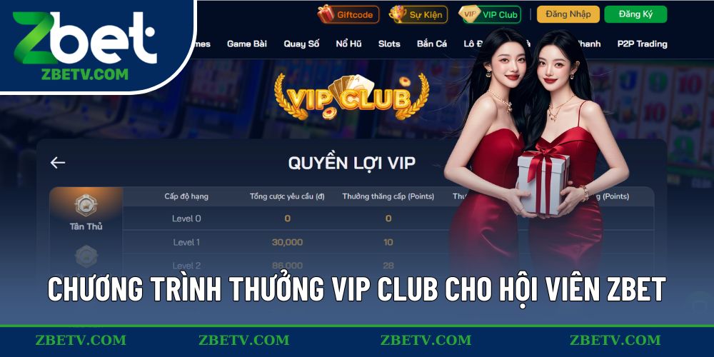 Chương trình đãi ngộ VIP Club cho các thành viên lâu năm